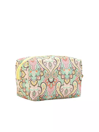 ETRO | Kosmetiktasche - Beauty Case (32 Gruen / Gelb) | 